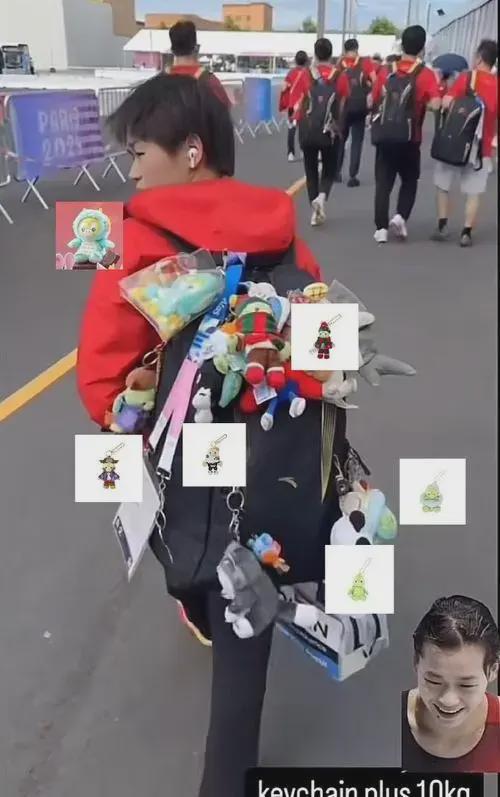 可喜可贺！奥运表彰大会樊振东发型超酷全红婵高跟鞋要掉了！(图14)