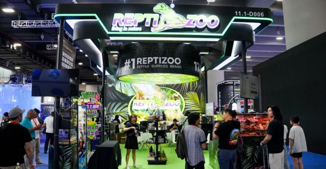 人生就是博：展讯动态丨REPTIZOO精彩亮相2024第28届中国国际宠物水族展览会(图1)