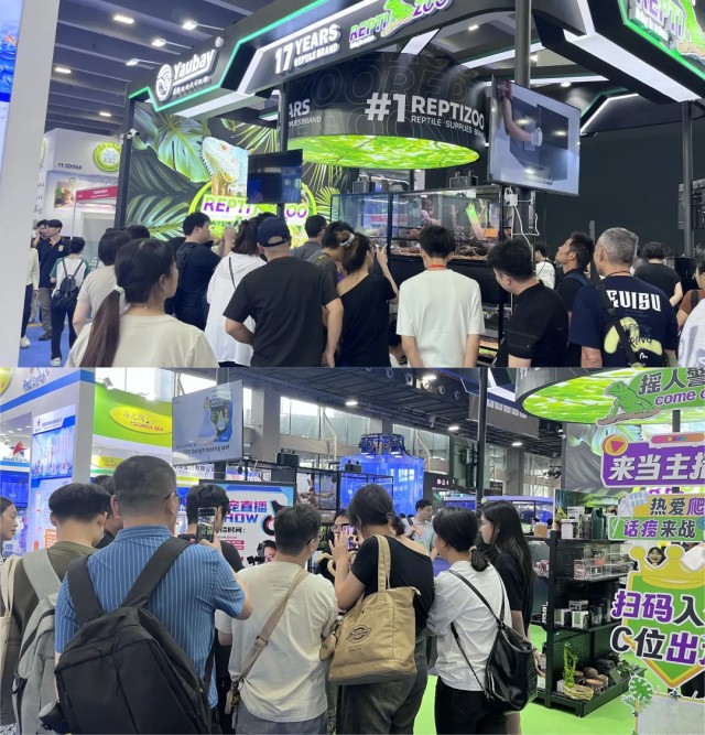 人生就是博：展讯动态丨REPTIZOO精彩亮相2024第28届中国国际宠物水族展览会(图6)