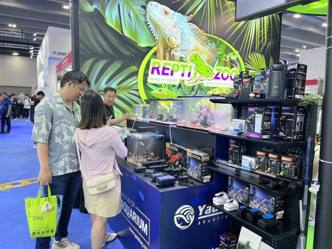 尊龙凯时网站：展讯动态丨Yaubay精彩亮相2024第28届中国国际宠物水族展览会(图4)
