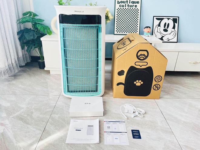 舒乐氏Umi宠物净化器吸附宠物浮毛、去异味更呵护家人健康(图3)