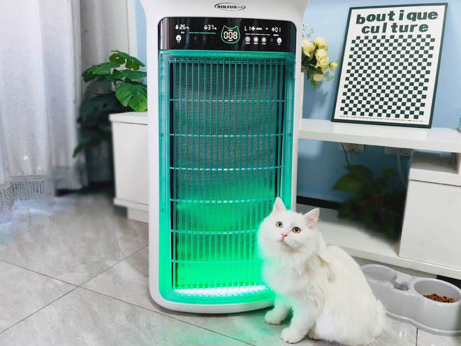 舒乐氏Umi宠物净化器吸附宠物浮毛、去异味更呵护家人健康(图22)