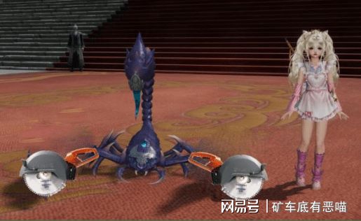 粉色的蛇哥+赛博马？剑网三玩家自创各种坐骑宠物玩家：明西班(图4)